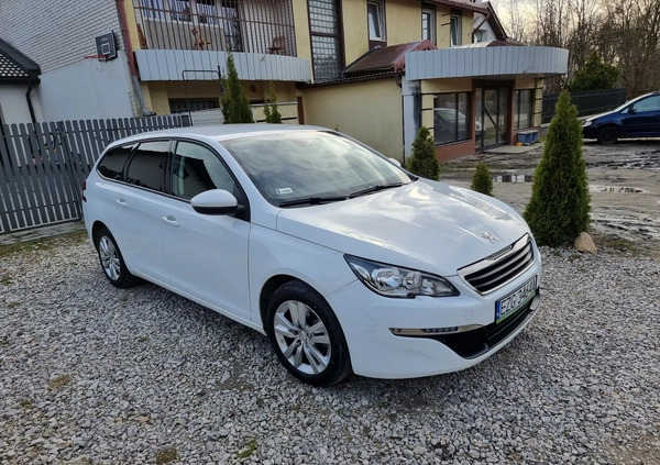 Peugeot 308 cena 33500 przebieg: 232000, rok produkcji 2017 z Łódź małe 211